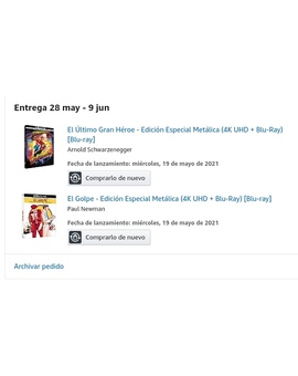 Ya disponibles para reservar en amazon