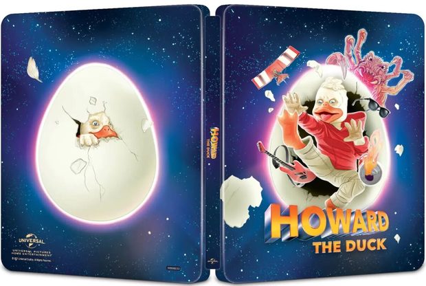 steelbook 4k 'Howard, the duck'