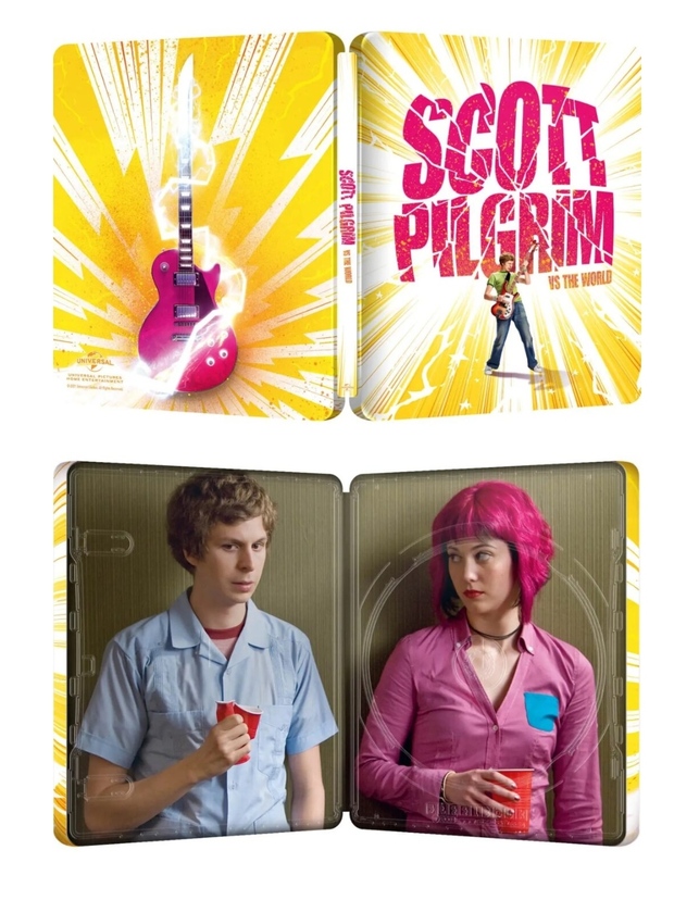 Steelbook 4k 'Scott Pilgrim vs the world'
