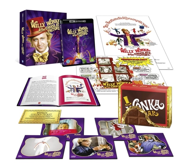 Edición coleccionista 'Willy Wonka & the chocolate factory' 4k