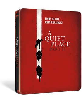 Confirmado diseño del steelbook 4k 'Un lugar tranquilo: Parte 2'