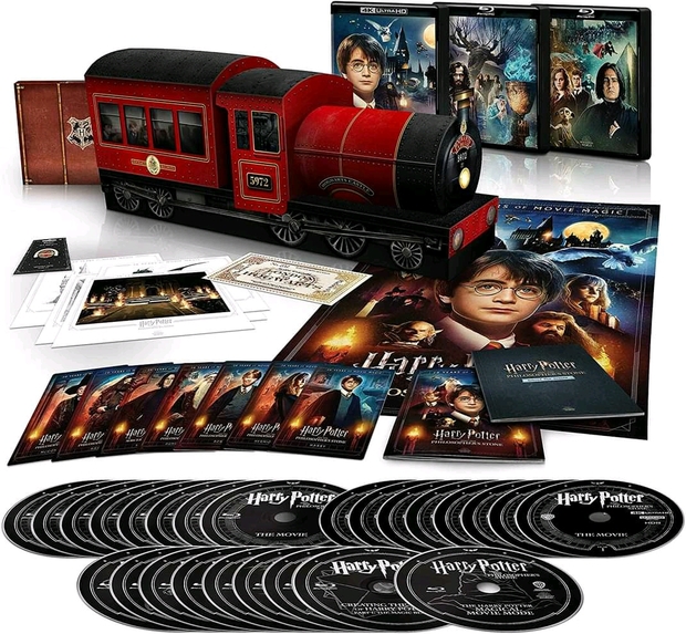 Colección Harry Potter 4k. Exclusiva amazon uk