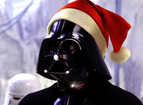 ...feliz Navidad de parte de Darth Vader (y Nando)