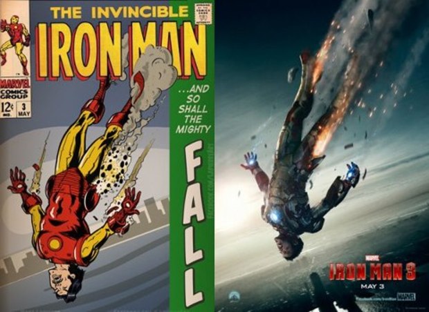 ...comic vs cine...