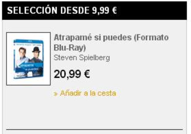 Error en la web del Fnac xD
