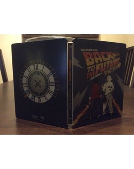 Recién llegado a casa steelbook "Back to The Future Trilogy" (Amazon.it) 