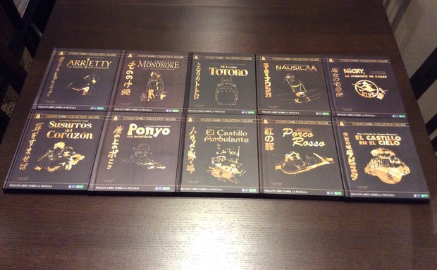 Aprovechando el 2x1 de fnac.es para completar colección Ghibli