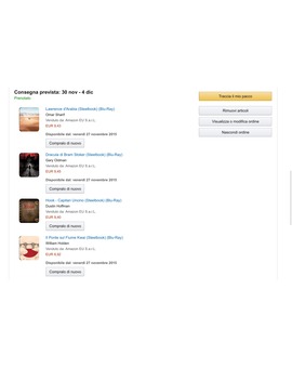 Tercer retraso de pedido en Amazon.it