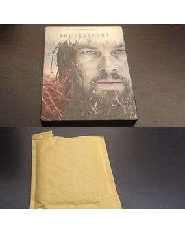 Recibido en sobre de papel steelbook de El Renacido