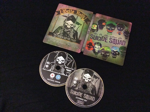 Recibido hoy mi steelbook italiano de Suicide Squad