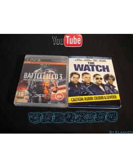 Unboxing: The Watch (Los amos del barrio) [Blu Ray] y Battlefield 3 Premium