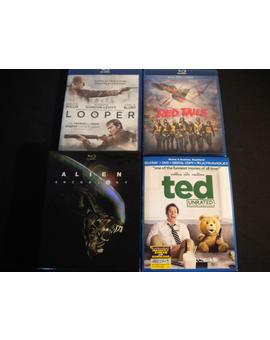 Pedido de ayer, Alien Anthology, Looper, Red Tails y Ted