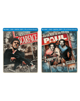Nuevos SteelBook's de Scarface y Paul y a un buen precio.