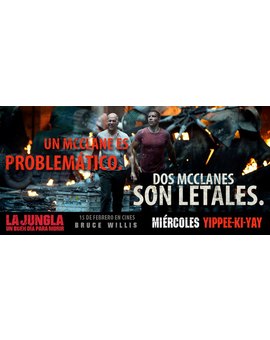 Un McClane es problemático... Dos McClanes son letales
