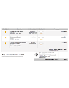 Problema con el 3x2 de FNAC Web
