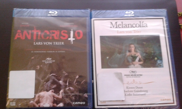 Últimas compras (Sólo falta Nymphomaniac para completar la trilogía de la depresión)