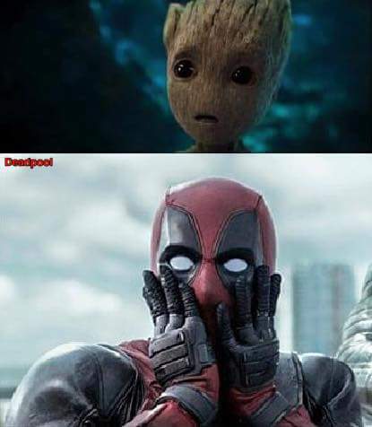 Baby Groot es taaaaan mono