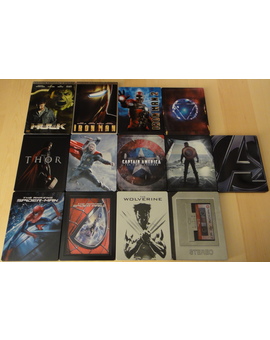 Mis Steelbooks Marvel
