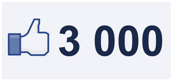 Más de 3000 visitas a mi perfil. Gracias a todos