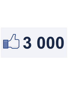 Más de 3000 visitas a mi perfil. Gracias a todos