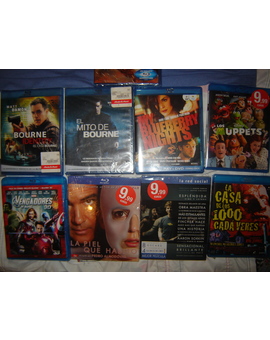 LOS VENGADORES 3D, LA PIEL QUE HABITO, BOURNE, MY BLUEBERRY NIGHTS, LOS MUPPETS, LA CASA DE LOS 1000 CADÁVERES, LA RED SOCIAL