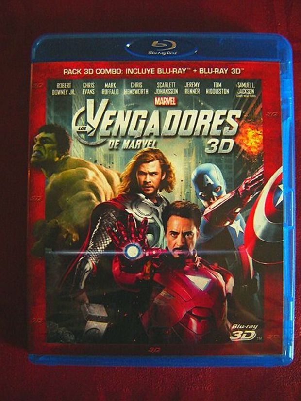 LOS VENGADORES 3D