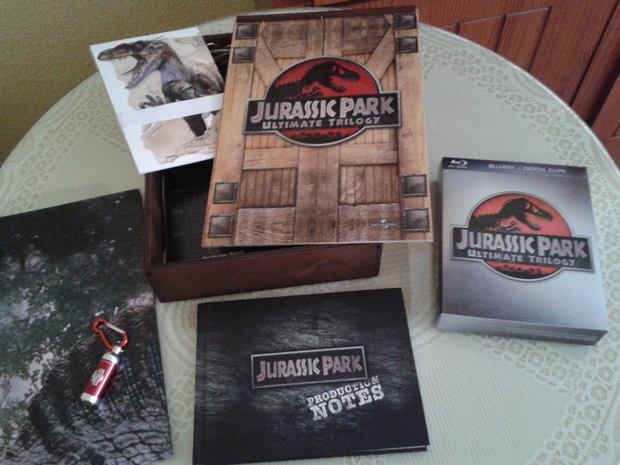 Jurassic Park caja de madera (FGR)