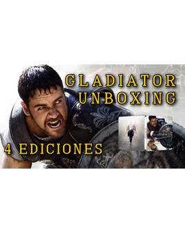 Unboxing Gladiator varias ediciones