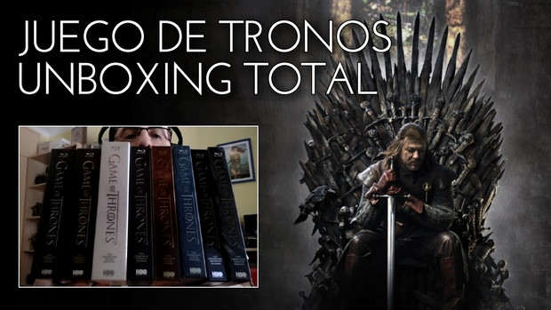 Unboxing Juego de Tronos Serie Completa