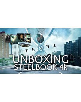 Unboxing Tenet Steelbook 4k