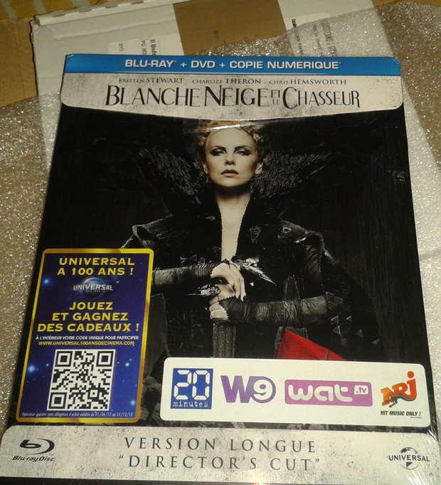 Steelbook Francés Blancanieves Y La Leyenda Del Cazador por 5,89€!