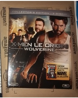 X-Men Orígenes Lobezno de Italia en castellano (Slipcover + Comic + DVD de Extras de toda la saga)