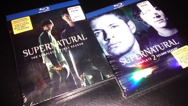 Sobrenatural T1 y T2 (USA con castellano) de ebay por 21,13€ las dos