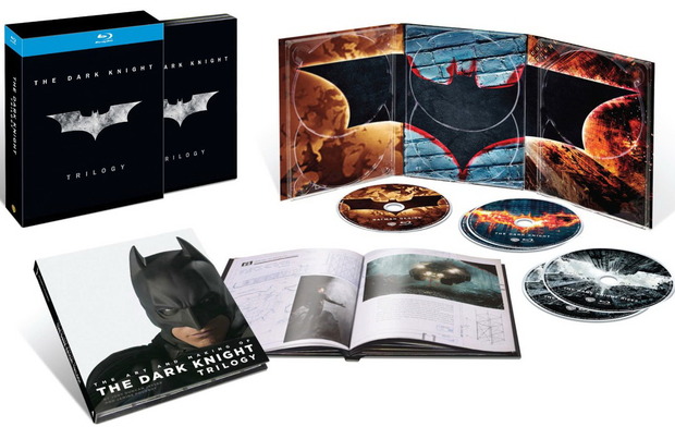Mis ediciones de importación - The Dark Knight Trilogy Limited Edition Boxset UK