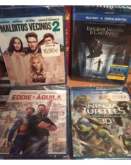 Mi último 2x1 de Carrefour, estaban todas las novedades a excepción de It.
