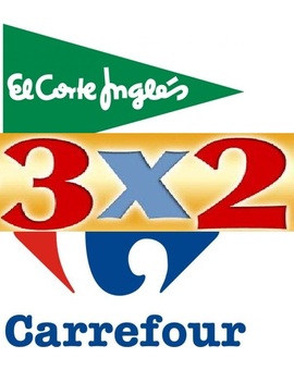 ¡Confirmado! 3x2 En el Corte Inglés y Carrefour