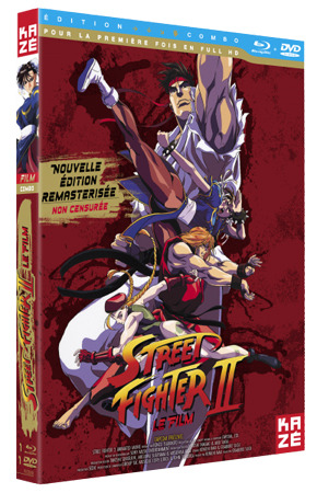 Street Fighter II edición coleccionista BD+DVD según Selecta