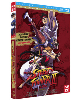 Street Fighter II edición coleccionista BD+DVD según Selecta