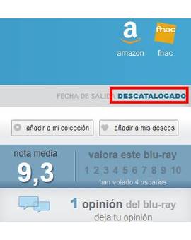 Fecha de salida en las fichas en Mubis