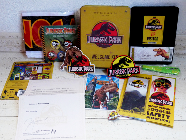 Jurassic Park welcome kit