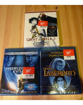 3x2 fnac. La estantería ya comienza a quedárseme pequeña...