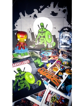 Este es el contenido de la Zbox "Marvelosa" de Mayo en Zavvi