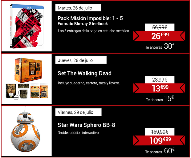 Ofertas de esta semana en FNAC que quizá pueda interesaros