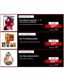 Ofertas de esta semana en FNAC que quizá pueda interesaros