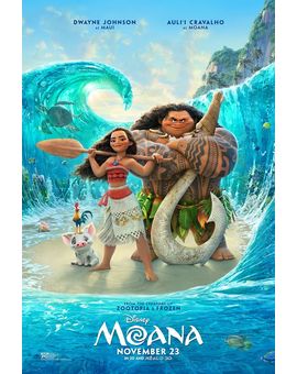 Póster oficial de Moana (Vaiana)