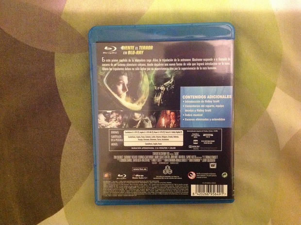Alien Blu-Ray 3