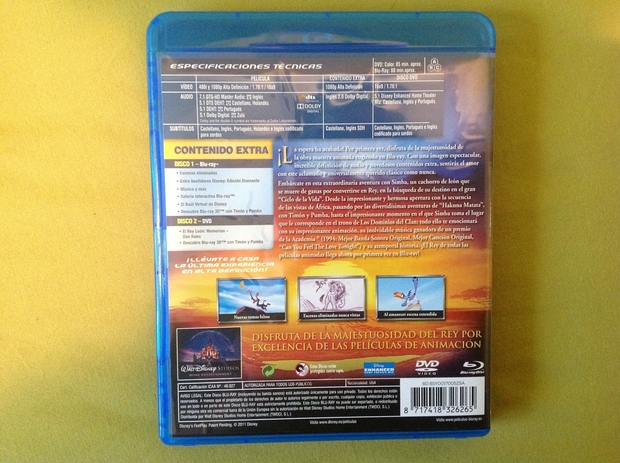 El Rey León Edición Diamante Blu-ray + DVD 4