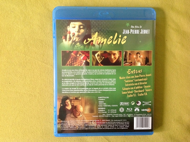 Amélie Blu-Ray 3