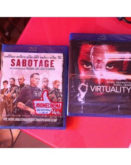 Ediciones italianas de Virtuosity y Sabotage