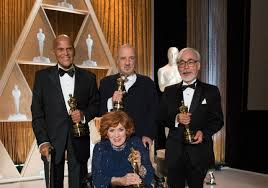 Oscars Honoríficos 2014  Belafonte-Carrére-Miyazaki-Maureen O´Hara